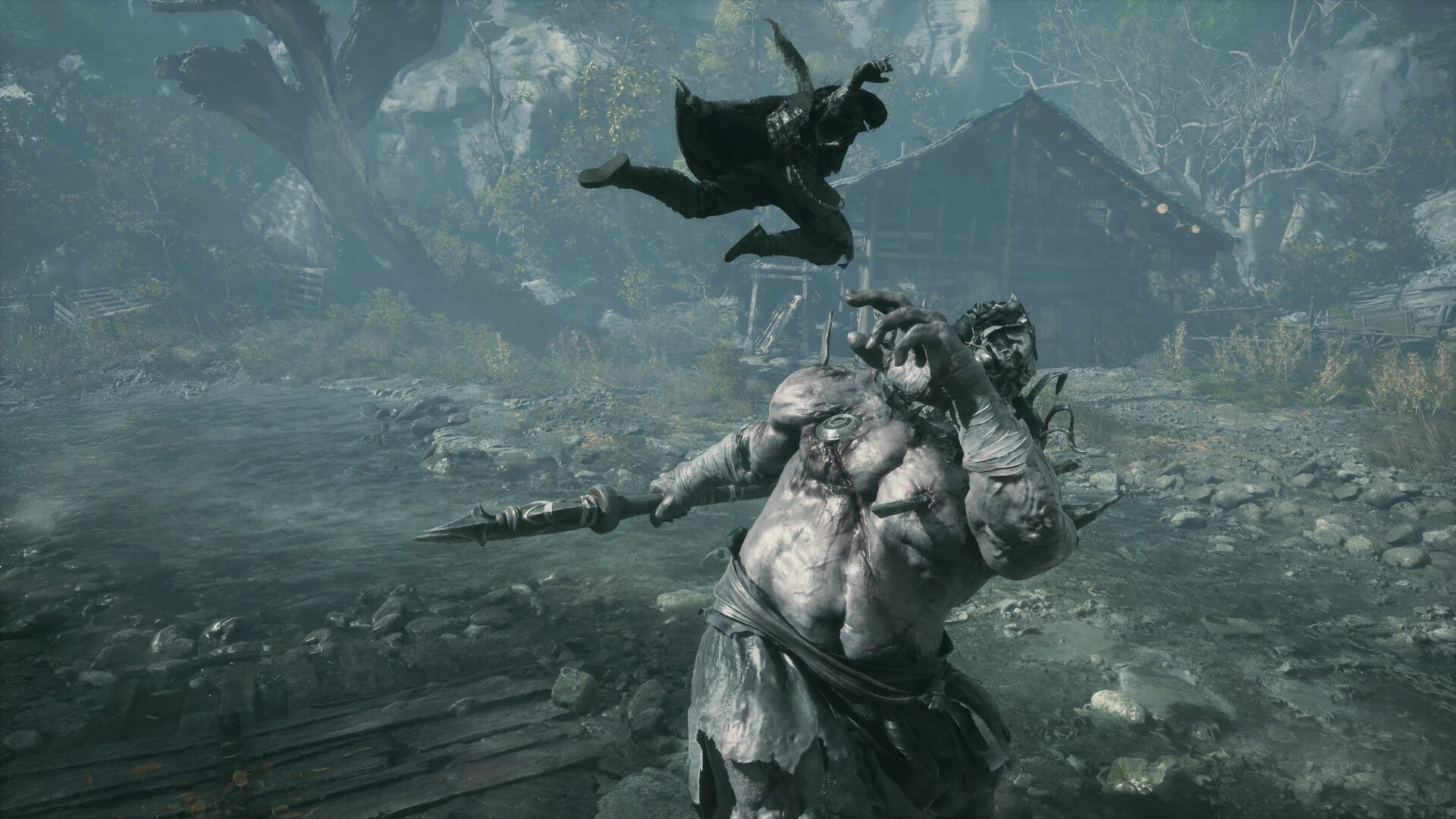 Phantom Blade Zero Phantom Edge ability activating with glowing weapon effects